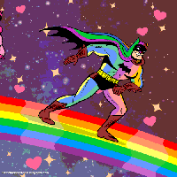 The surprisingly legit reason for Batman’s Rainbow suit