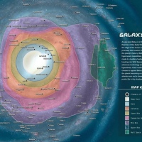 There Is Now An Official Star Wars Map Of The Whole Galaxy Far, Far Away